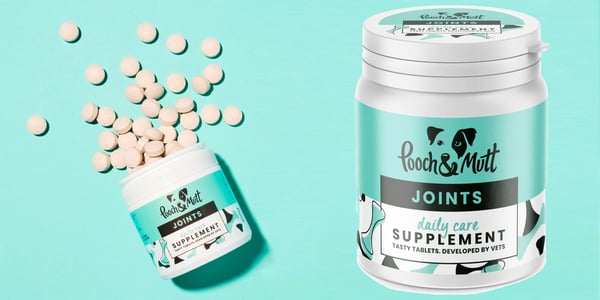 Pooch & Mutt joint supplement promo image