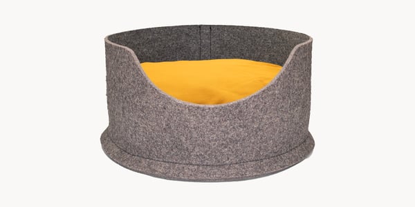felt cat bed