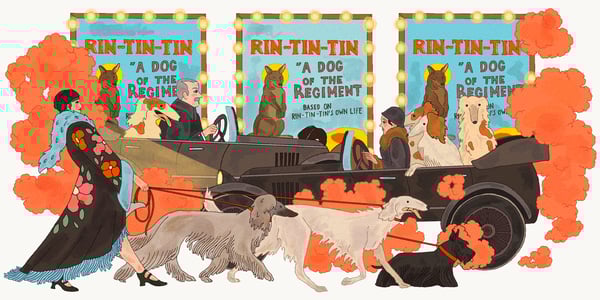 An illustration of the 1920s.