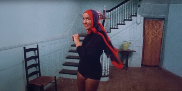 Little Edie dancing.