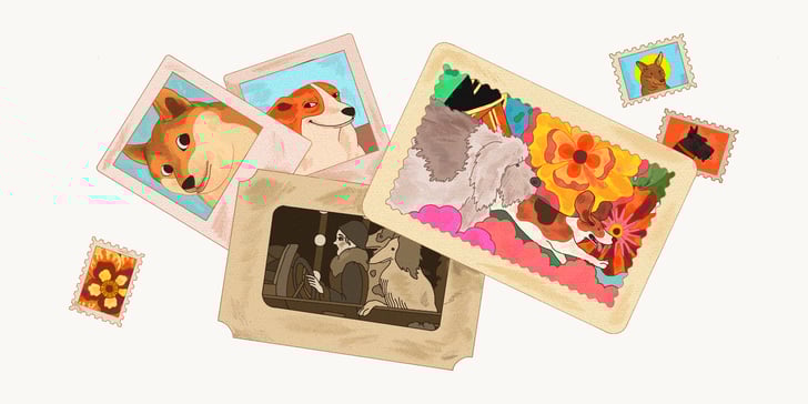 An illustration collage.